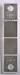 12 7202-2 Rectangular reflex-reflector